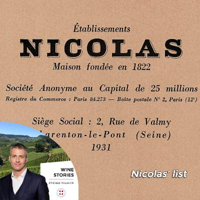 Wine Stories - S2E2 - Nicolas' list