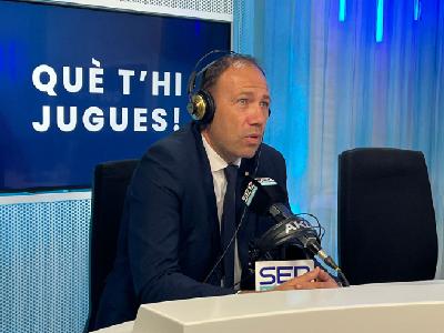 Berni Álvarez, sobre la FCF: "Hem parlat amb les dues parts perquè el procés sigui el més transparent possible" Berni Álvarez, sobre la FCF: "Hem parlat amb les dues parts perquè el procés sigui el més transparent possible"