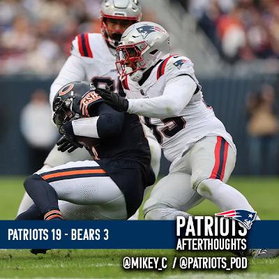 The Patriots Win and I saw Half the Game from South Carolina! Patriots 19 - Bears 3
