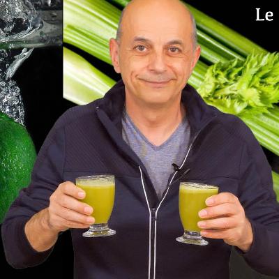 DÉTOXIFIEZ VOTRE CORPS AVEC UN SAVOUREUX JUS DE LÉGUMES VERTS CÉLERI CONCOMBRE, CITRON VERT, ANANAS