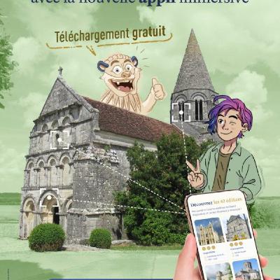 Application numérique "Eglises romanes de GrandAngoulême"