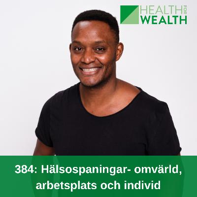 384: Hälsospaningar - omvärld, arbetsplats och individ