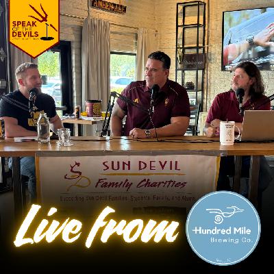 LIVE from Hundred Mile Brewing with ASU AD Graham Rossini, WBB coach Molly Miller & more