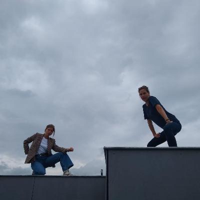 Stotterende podcast met Hanna en Toon.