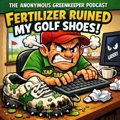 Fertiliser ruined my golf shoes!!!!!