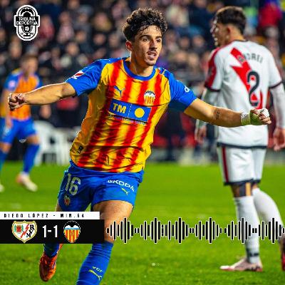 GOL | Diego López Rayo Vallecano 1 - 1 Valencia CF J14