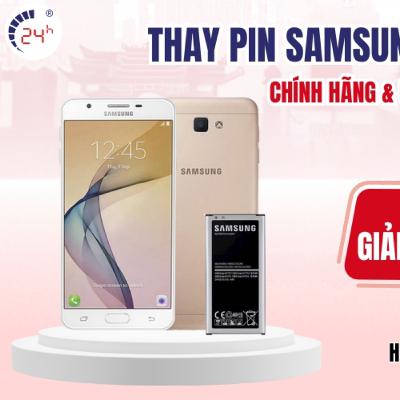 Thay Pin Samsung Galaxy J7 Prime Chi 240k Lay Lien 30 Phut!