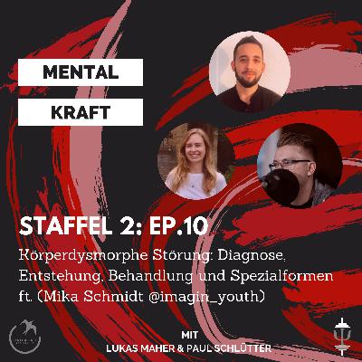 S02E10: Körperdysmorphe Störung. Ein unterschätztes Gesundheitsproblem, das mehr ist, als bloße Besorgnis über das Erscheinungsbild. (ft. Mika Schmidt von @imagin_youth)