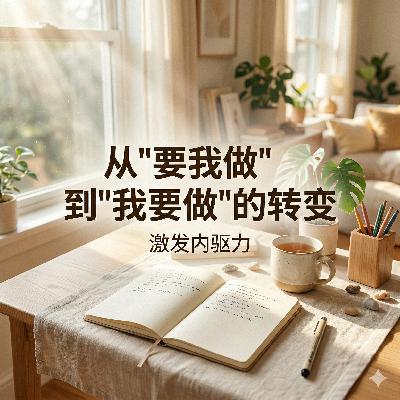 激发内驱力:从'要我做'到'我要做'的转变 激发内驱力:从'要我做'到'我要做'的转变