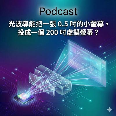光波導能把一張 0.5 吋的小螢幕,投成一個 200 吋虛擬螢幕? 光波導能把一張 0.5 吋的小螢幕,投成一個 200 吋虛擬螢幕?