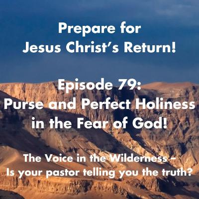 Pursue and Perfect Holiness in the Fear of God | Living as God’s Holy Priesthood