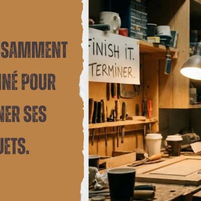 Pank Hypnosophie #1222 : Etre suffisamment déterminé pour terminer ses projets.