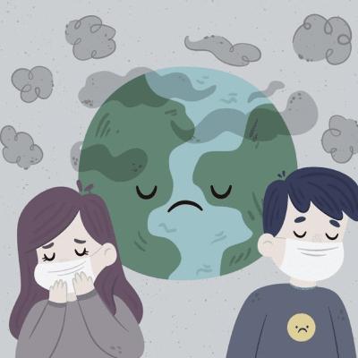 ¡Hola, escucha lo que tengo que informarte sobre la contaminación del aire. ¿Cómo podemos mitigarlo?