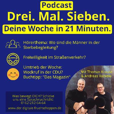 Wo sind die Männer bei der Sterbebegleitung? | Freiwilligkeit auf der Straße | CDU & Hellmuth