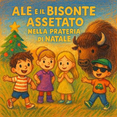 Ale e il Bisonte Assetato nella Prateria di Natale Ale e il Bisonte Assetato nella Prateria di Natale