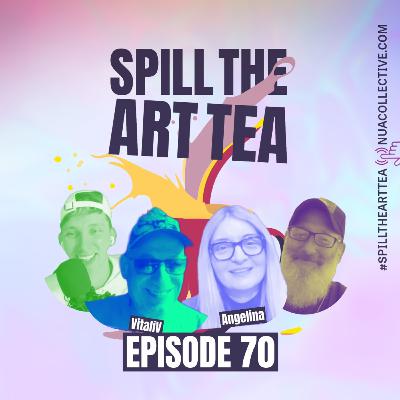 Spill The Art Tea 🎨🍵 ft. VitaliV & Angelina Cebotari 🗣️ Covered-Up Nudes, a Stolen Sword & PBS in Panic Mode Spill The Art Tea 🎨🍵 ft. VitaliV & Angelina Cebotari 🗣️ Covered-Up Nudes, a Stolen Sword & PBS in Panic Mode
