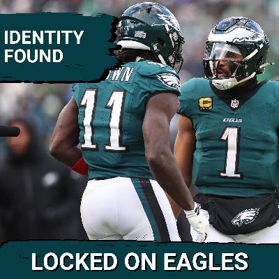 IDENTITY: Jalen Hurts and the Eagles offense FIND THEIR IDENTITY vs Las Vegas!