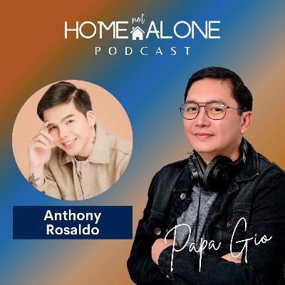 Anthony Rosaldo with Papa Gio: Home not Alone
