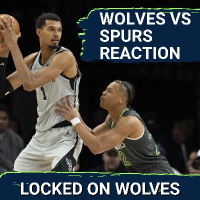WOLVES POSTCAST: T-Wolves ERASE 25-POINT DEFICIT But Fall To Spurs In Final Minute, 126-123