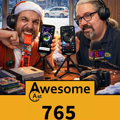 Snowed-In Home Studio Test! iPhone Pro Camera Apps (PhotonCam + Blackmagic) | AwesomeCast 765 Snowed-In Home Studio Test! iPhone Pro Camera Apps (PhotonCam + Blackmagic) | AwesomeCast 765