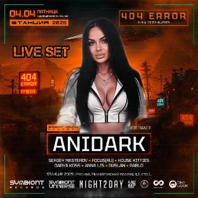 ANIDARK - Live Set by Symbiont Orange Records B-Day DZHURA 04.04.25