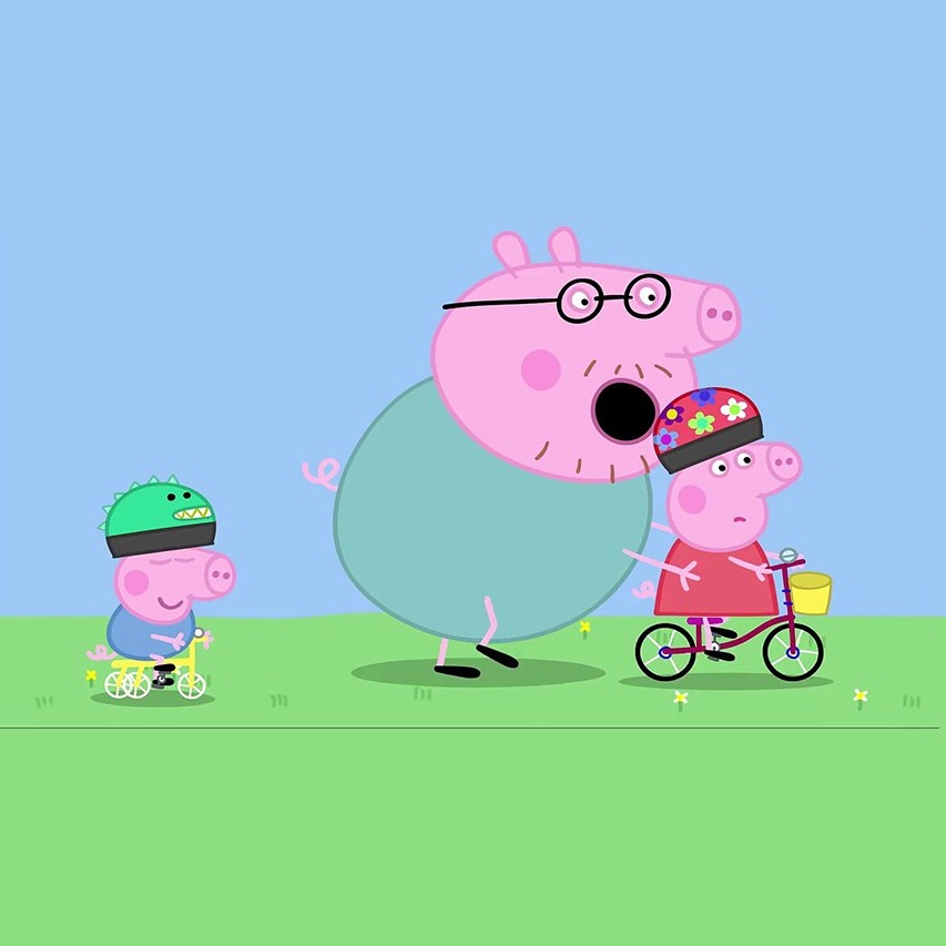 پپا _ دوچرخه ها