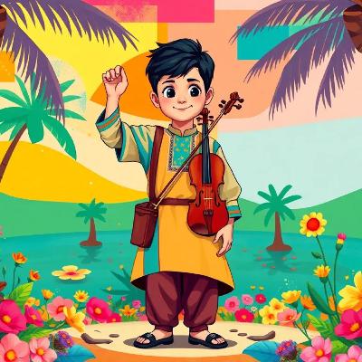 لحن أمير: مغامرة كمان النور - By StoryBee Tales - Bedtime Stories for Kids