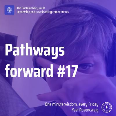 Pathways forward