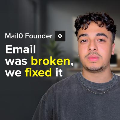 Email was broken. We fixed it.