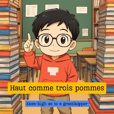 Expression française : "Haut comme trois pommes"