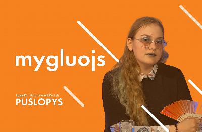 #puslopys MYGLUOJS: jiutūs īvainojams, kod runoju par sovu dzeju