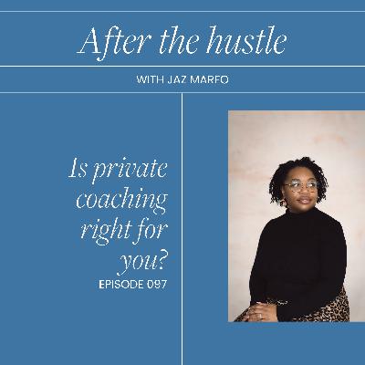 Is Private Coaching right for you? Is Private Coaching right for you?