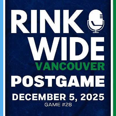 RINK WIDE POST-GAME: Vancouver Canucks vs Utah Mammoth | Game #28 - Dec. 5, 2025