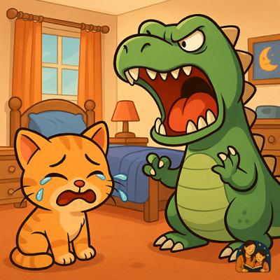 EP10 兒童故事 「小貓咪咪故事集」- 小貓咪咪和恐龍媽媽的早晨|親子情緒故事|適合3-6歲兒童 EP10 兒童故事 「小貓咪咪故事集」- 小貓咪咪和恐龍媽媽的早晨|親子情緒故事|適合3-6歲兒童