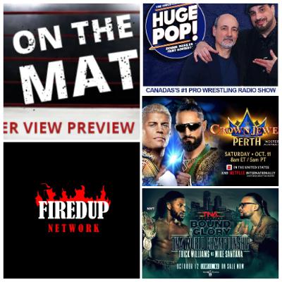 Saturday, October 11: On The Mat Wrestling Show WWE Crown Jewel  Preview