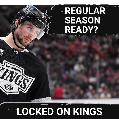 The LA Kings play close to their opening night lineup. Who looked ready for the regular season, who did not?