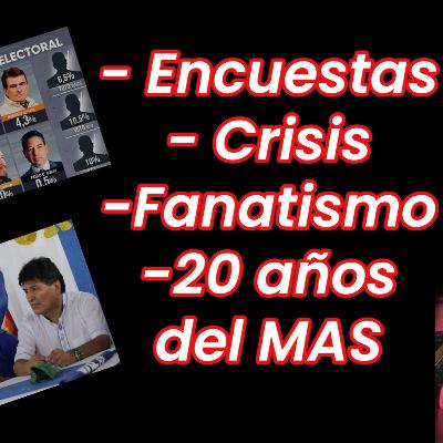 Encuestas, crisis, fanatismo, educación y veinte años de masismo Encuestas, crisis, fanatismo, educación y veinte años de masismo