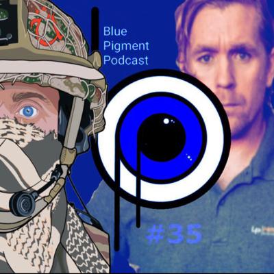 Blue Pigment Podcast #35 Louis Plumridge, Ex Royal Engineer Commando, Physical trainer and coach, tyre flipping marathon world record holder.
