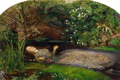 El quadre de la Raquel. Art i Sexe. "Ofèlia" de Millais. La relació entre dol i sexe
