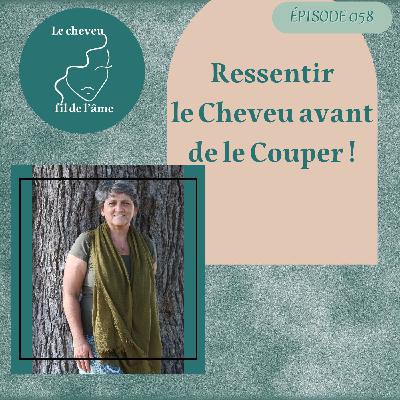 Ressentir le cheveu avant de le couper