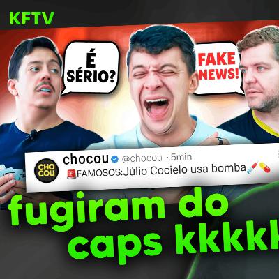 GRAVE 🚨 JOGO DAS NOTÍCIAS FALSAS! do canal canalha | KFTV Show