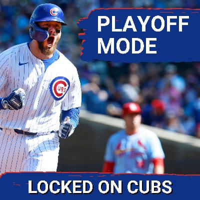 Who STEPS UP in the playoffs for the Chicago Cubs?