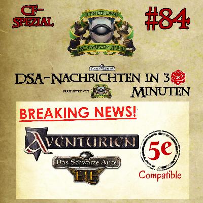 AVENTURIEN 5e angekündigt / AVENTURIA-Late Pledge endet / LEXIKON-CF (DSA-Nachrichten-Spezial) #084