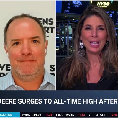 Deere (DE) Hits All-Time High After Earnings: Hitting ‘Trough’ of Farming Cycle? Deere (DE) Hits All-Time High After Earnings: Hitting ‘Trough’ of Farming Cycle?