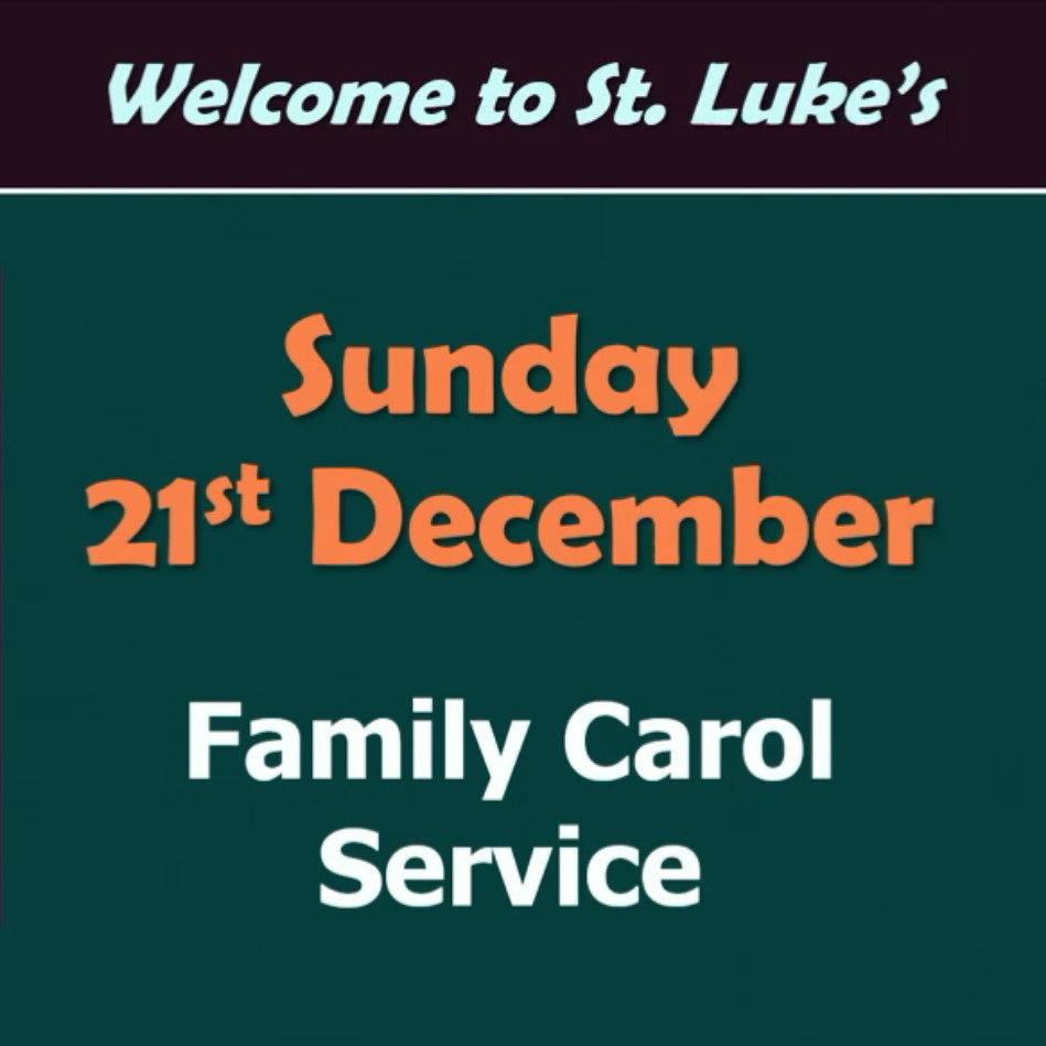 Family Carol Service