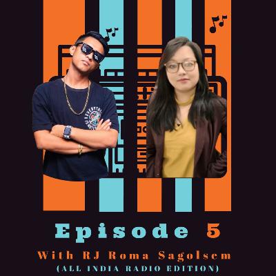 MY INTERVIEW WITH ALL INDIA RADIO ( IMPHAL ) FEATURING RJ ROMA SAGOLSEM