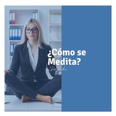 ¿Cómo se Medita? ¿Cómo se Medita?
