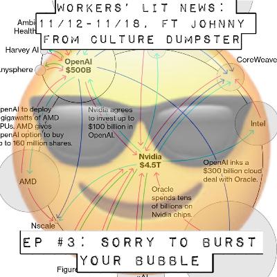 Workers' Lit News: Sorry to Burst Your Bubble, ft. Johnny Amizich Workers' Lit News: Sorry to Burst Your Bubble, ft. Johnny Amizich