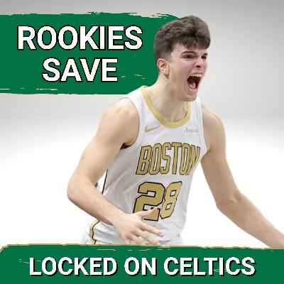 Rookies, Joe Mazzulla's BRILLIANT coaching, RESCUE Celtics After Collapse