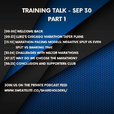 The Chicago Marathon Taper, Marathon Pacing Strategies and more